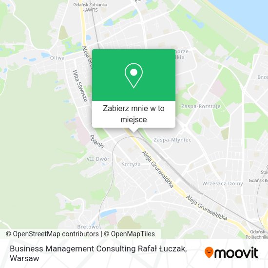 Mapa Business Management Consulting Rafał Łuczak