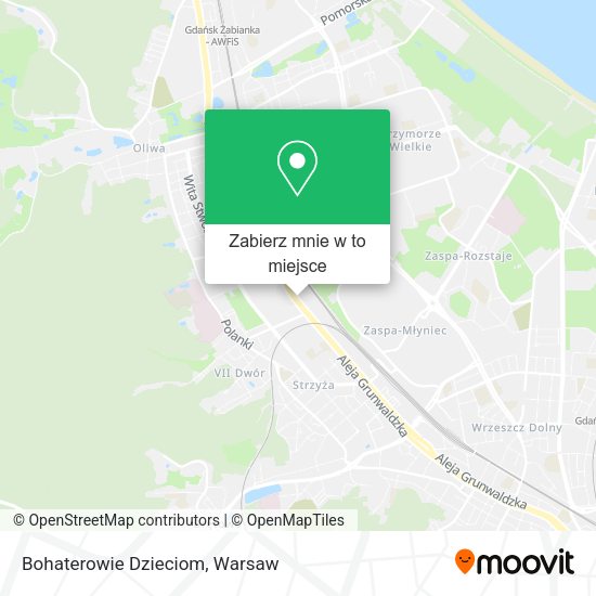 Mapa Bohaterowie Dzieciom