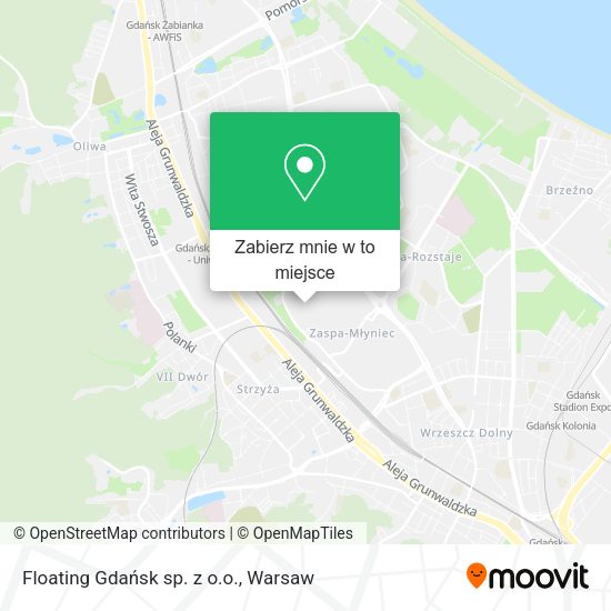 Mapa Floating Gdańsk sp. z o.o.