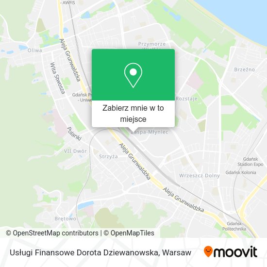 Mapa Usługi Finansowe Dorota Dziewanowska