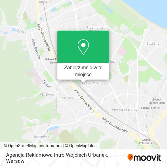 Mapa Agencja Reklamowa Intro Wojciech Urbanek