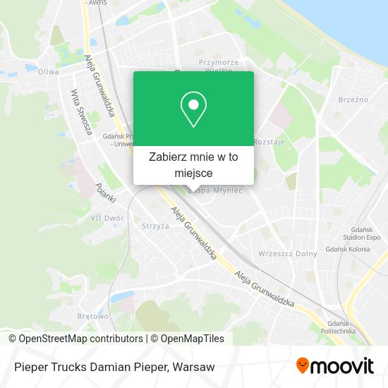 Mapa Pieper Trucks Damian Pieper