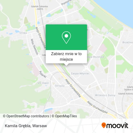 Mapa Kamila Grębla