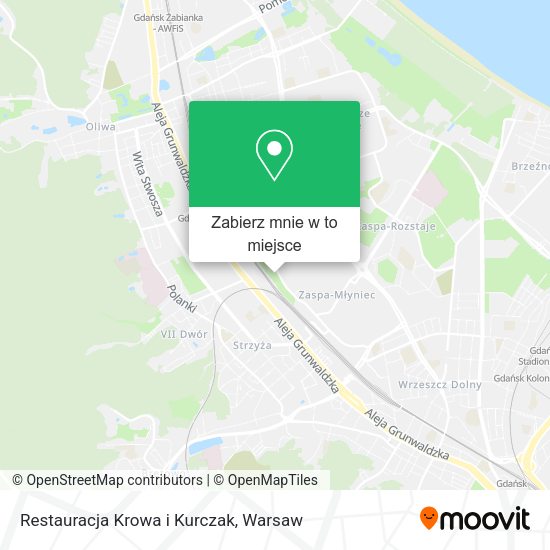 Mapa Restauracja Krowa i Kurczak