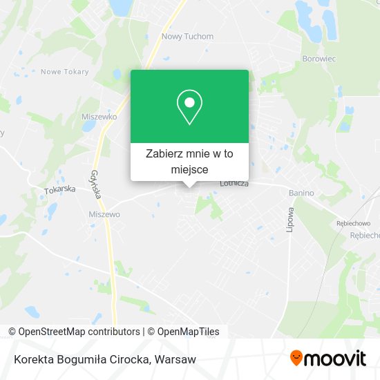 Mapa Korekta Bogumiła Cirocka