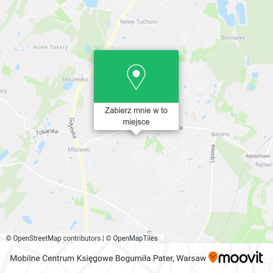 Mapa Mobilne Centrum Księgowe Bogumiła Pater