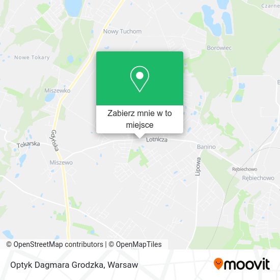 Mapa Optyk Dagmara Grodzka