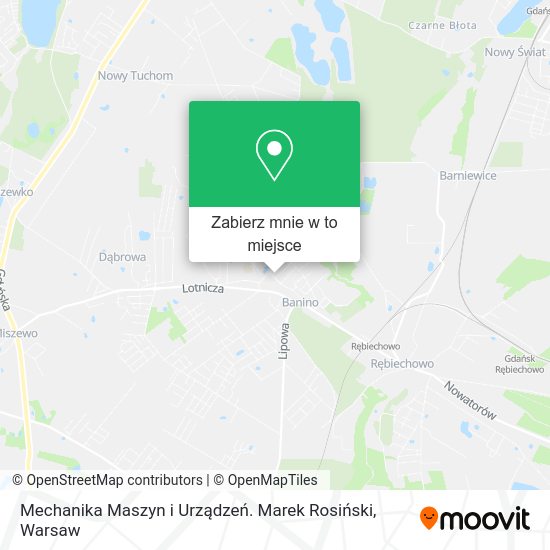 Mapa Mechanika Maszyn i Urządzeń. Marek Rosiński