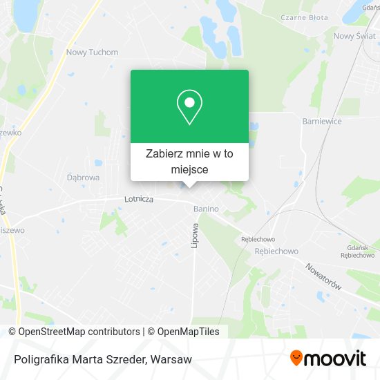 Mapa Poligrafika Marta Szreder