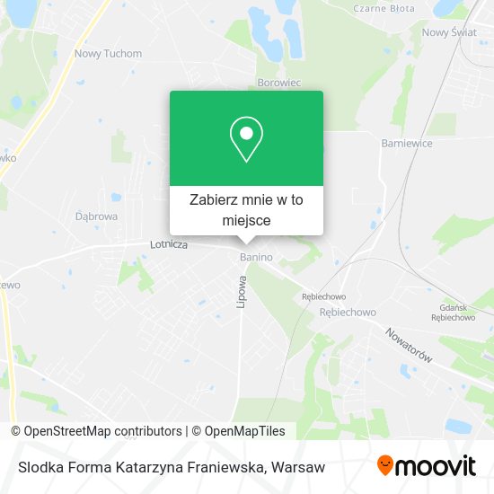 Mapa Slodka Forma Katarzyna Franiewska