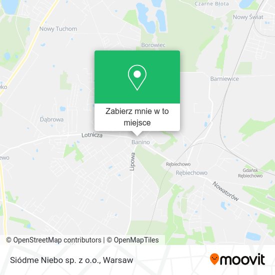 Mapa Siódme Niebo sp. z o.o.