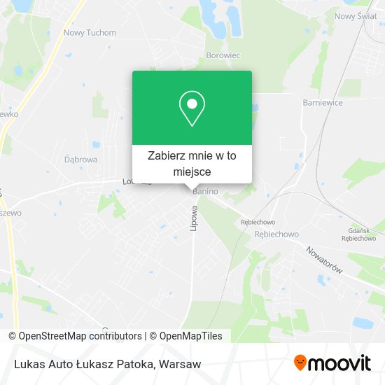 Mapa Lukas Auto Łukasz Patoka