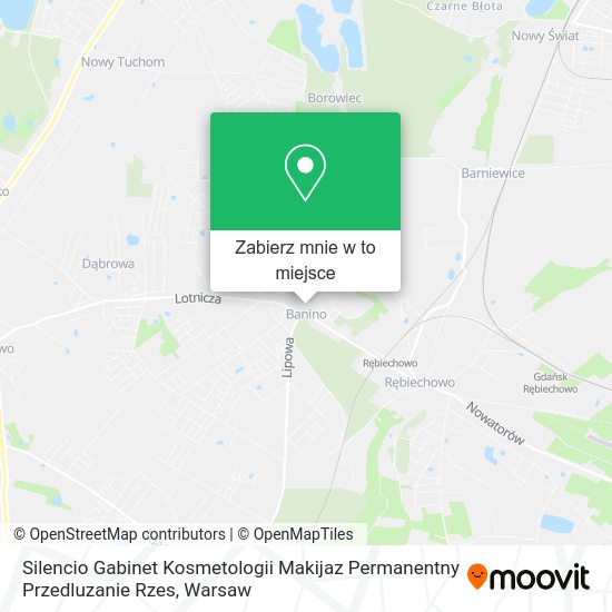 Mapa Silencio Gabinet Kosmetologii Makijaz Permanentny Przedluzanie Rzes