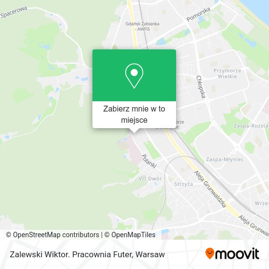 Mapa Zalewski Wiktor. Pracownia Futer