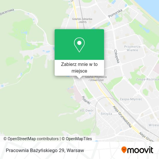 Mapa Pracownia Bażyńskiego 29