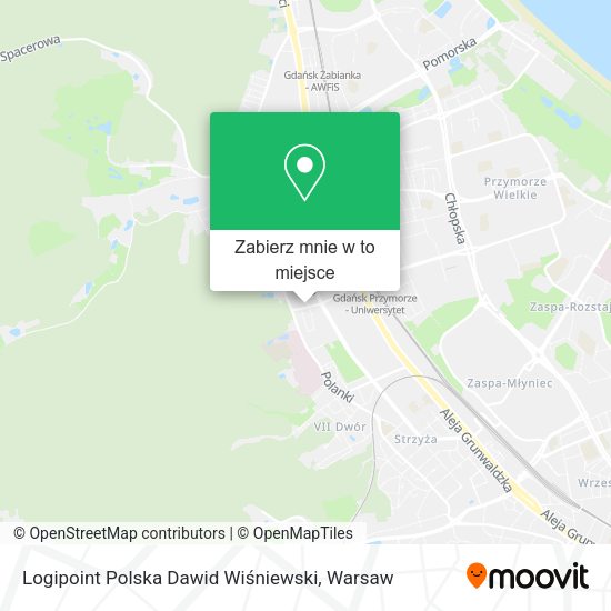 Mapa Logipoint Polska Dawid Wiśniewski