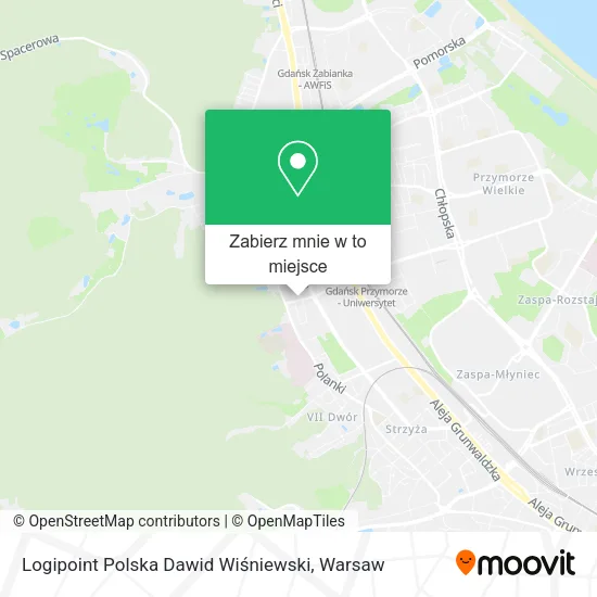 Mapa Logipoint Polska Dawid Wiśniewski