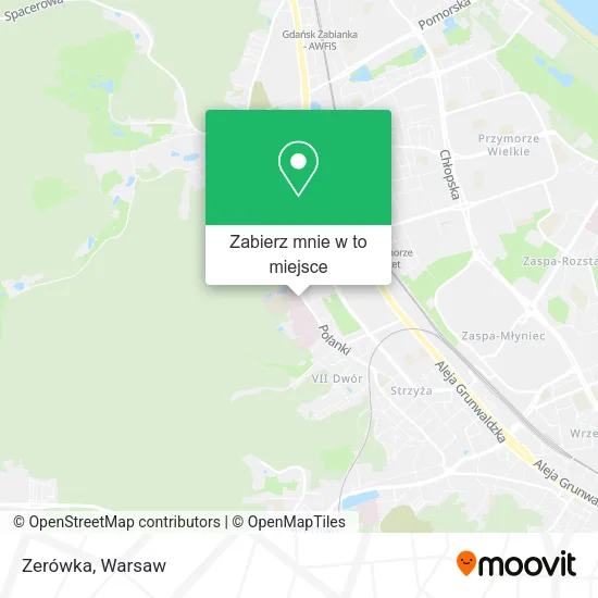 Mapa Zerówka