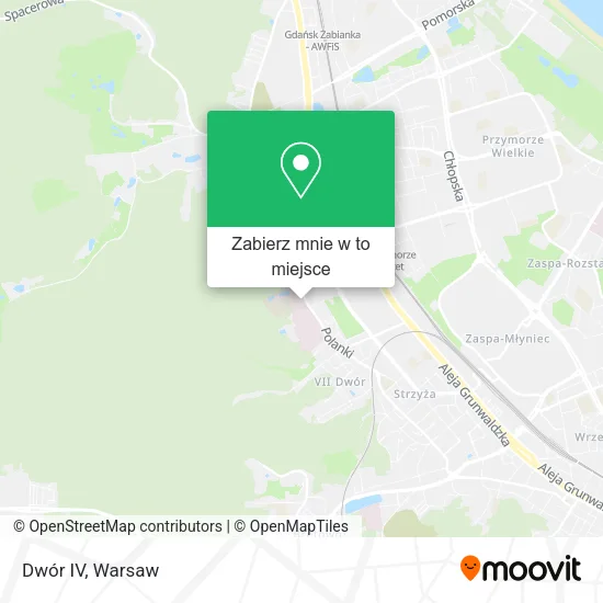 Mapa Dwór IV
