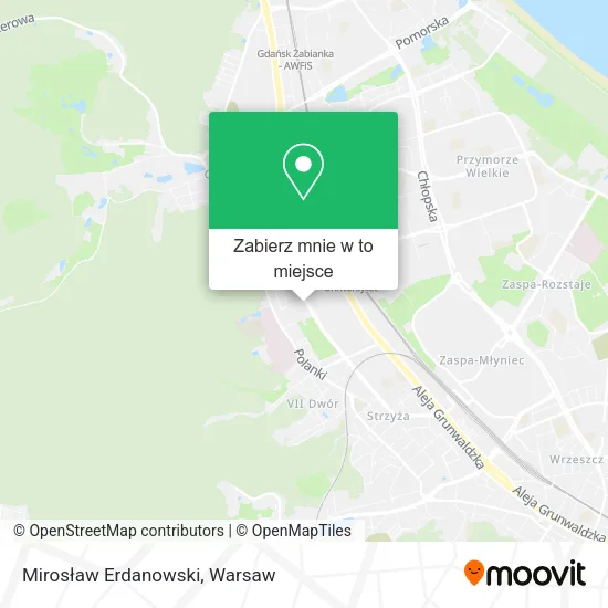 Mapa Mirosław Erdanowski