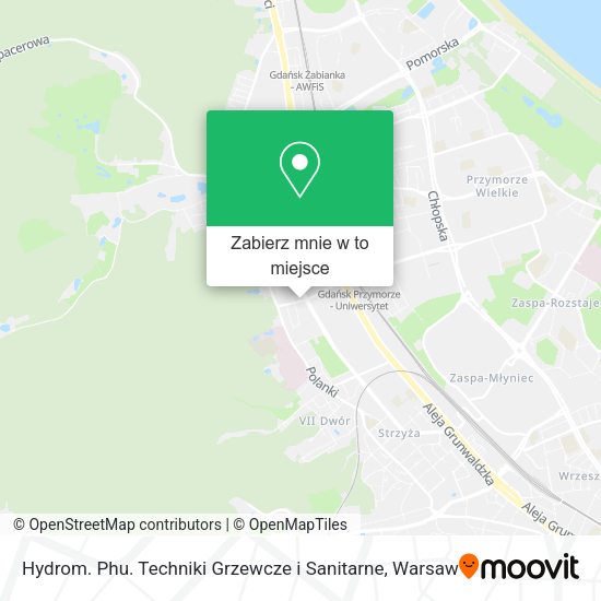 Mapa Hydrom. Phu. Techniki Grzewcze i Sanitarne