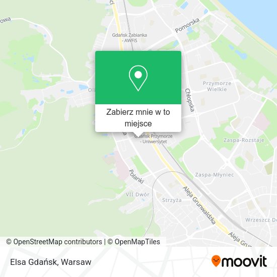 Mapa Elsa Gdańsk