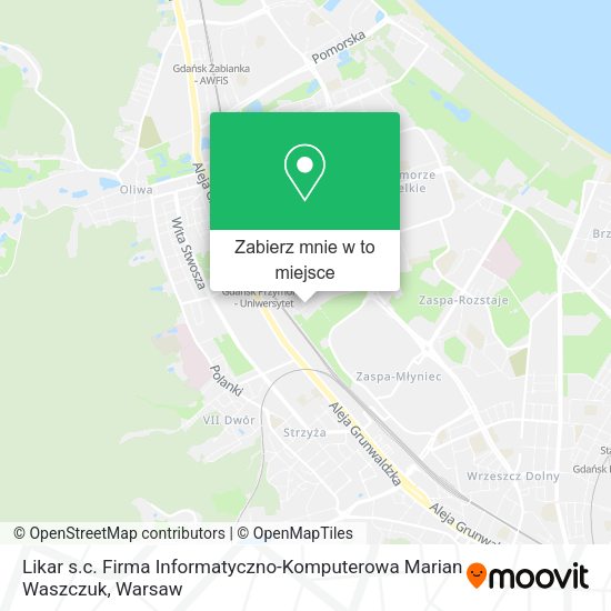 Mapa Likar s.c. Firma Informatyczno-Komputerowa Marian Waszczuk