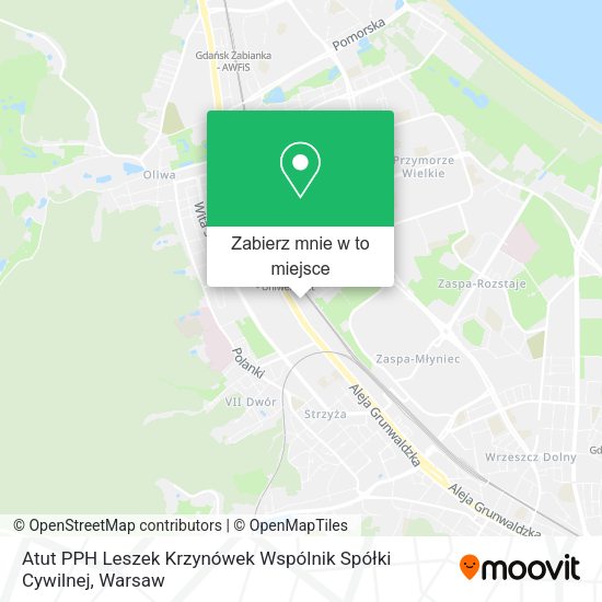 Mapa Atut PPH Leszek Krzynówek Wspólnik Spółki Cywilnej