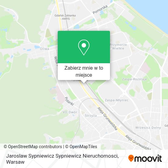 Mapa Jaroslaw Sypniewicz Sypniewicz Nieruchomosci