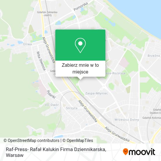 Mapa Raf-Press- Rafał Kalukin Firma Dziennikarska