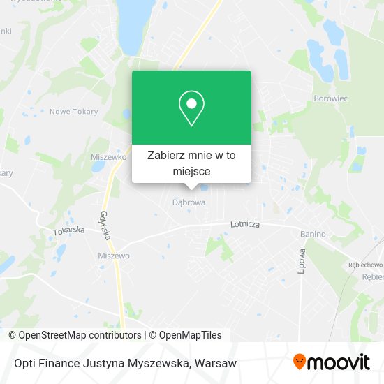 Mapa Opti Finance Justyna Myszewska