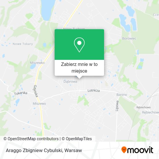 Mapa Araggo Zbigniew Cybulski