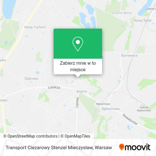 Mapa Transport Ciezarowy Stenzel Mieczyslaw