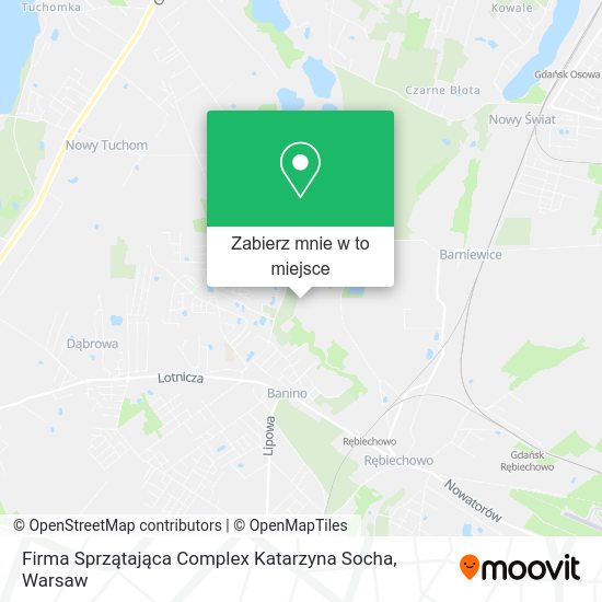 Mapa Firma Sprzątająca Complex Katarzyna Socha