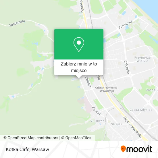 Mapa Kotka Cafe