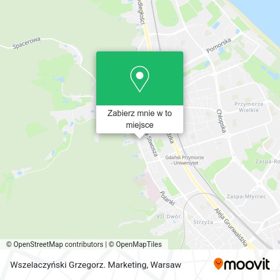 Mapa Wszelaczyński Grzegorz. Marketing