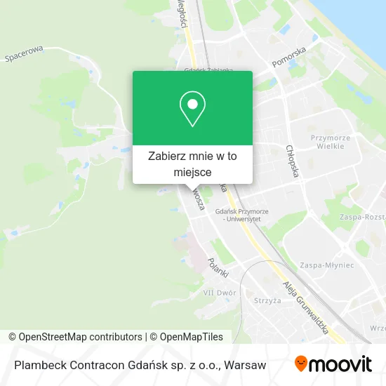Mapa Plambeck Contracon Gdańsk sp. z o.o.