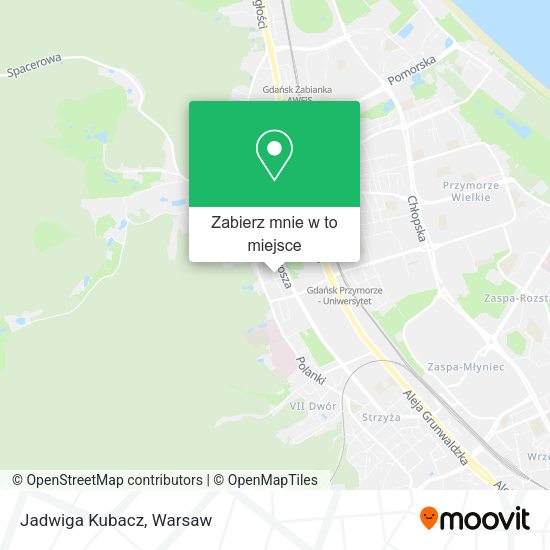 Mapa Jadwiga Kubacz