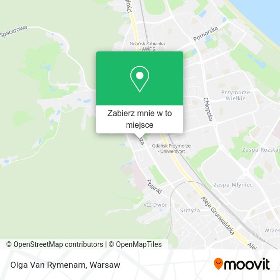 Mapa Olga Van Rymenam