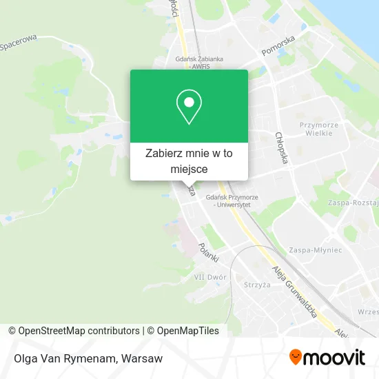 Mapa Olga Van Rymenam