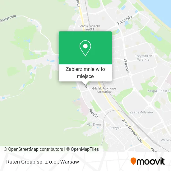 Mapa Ruten Group sp. z o.o.