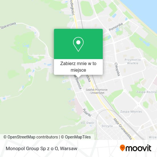 Mapa Monopol Group Sp z o O