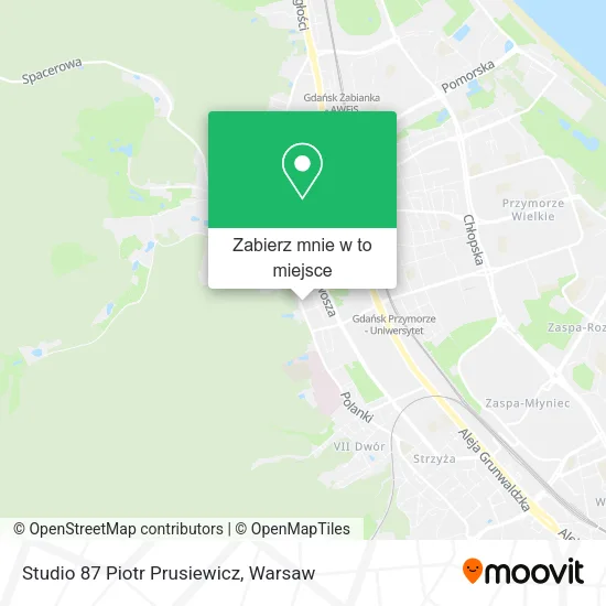 Mapa Studio 87 Piotr Prusiewicz