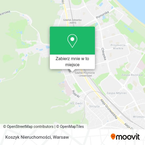 Mapa Koszyk Nieruchomości