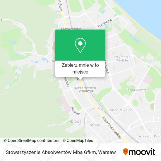 Mapa Stowarzyszenie Absolwentów Mba Gfkm