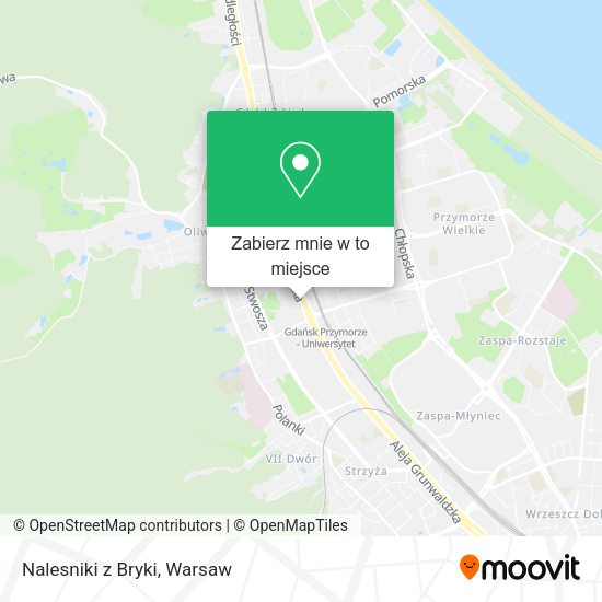 Mapa Nalesniki z Bryki