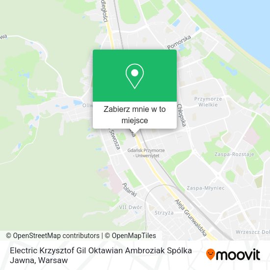 Mapa Electric Krzysztof Gil Oktawian Ambroziak Spólka Jawna