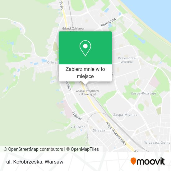 Mapa ul. Kołobrzeska