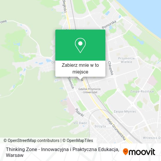 Mapa Thinking Zone - Innowacyjna i Praktyczna Edukacja