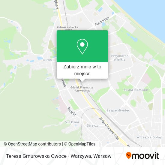 Mapa Teresa Gmurowska Owoce - Warzywa